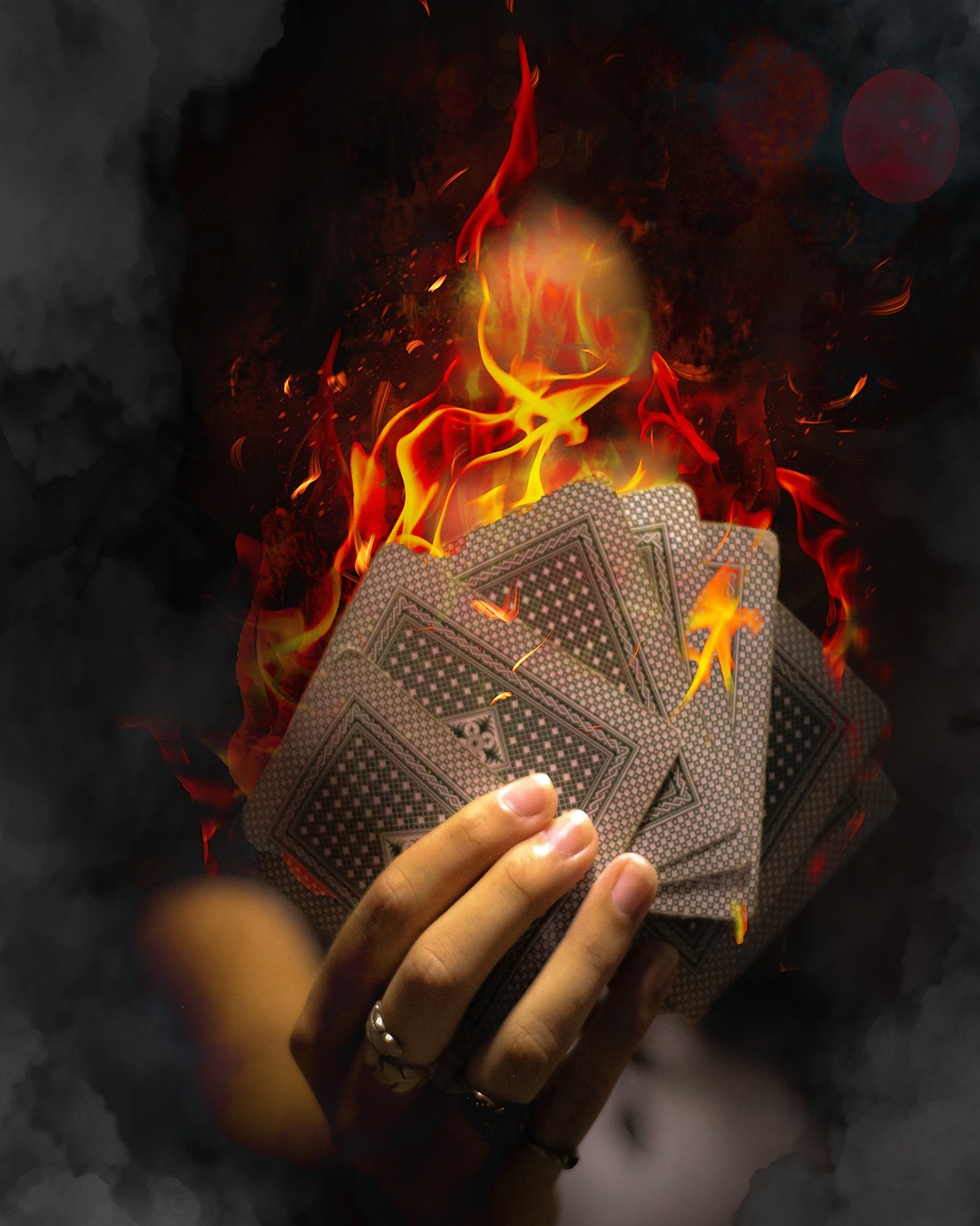 Cartas en llamas