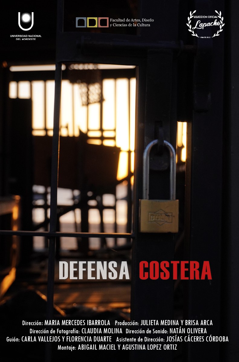 Afiche oficial — Defensa Costera