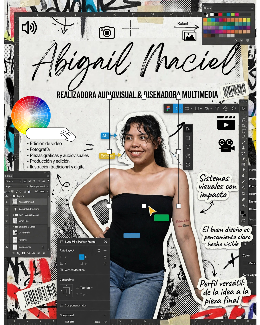 Abigail Maciel — realizadora audiovisual y diseñadora multimedia